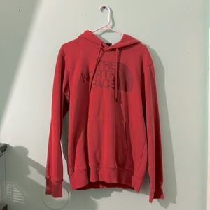 Men’s Red NorthFace Hoodie (Medium)